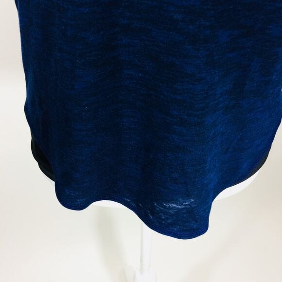 Express Performance Tank Strappy Blue Black XS New - Picture 5 of 8